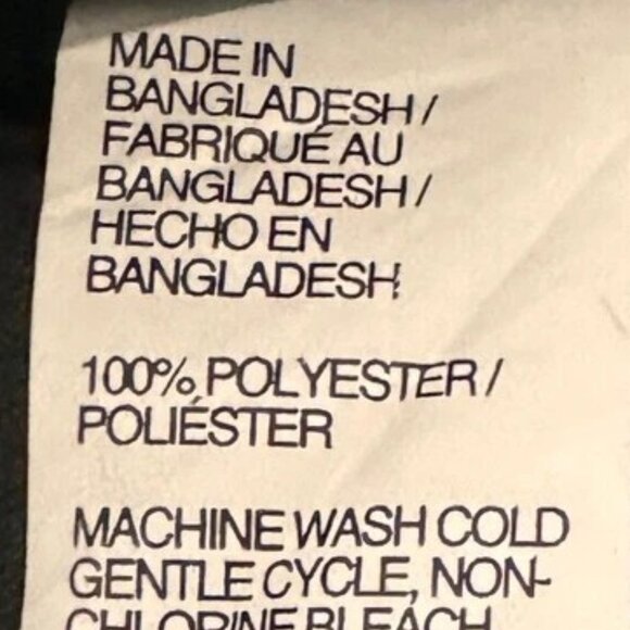 Van Heusen Mens Pants 38x30 Grey Blue Slim Fit Pant Flat Front Slacks Dress - Picture 7 of 8